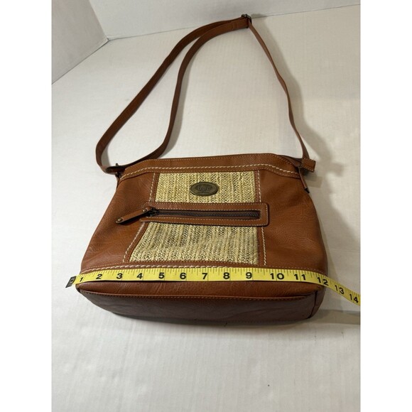 B.O.C Born Concepts Shoulder, Satchel Crossbody Handbag W/Adjustable Strap Brown - Picture 6 of 16